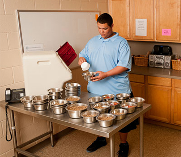 Dog Food Prep in Texas