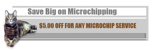 Save Big on Microchipping. $5 Off for Any Microchip Service
